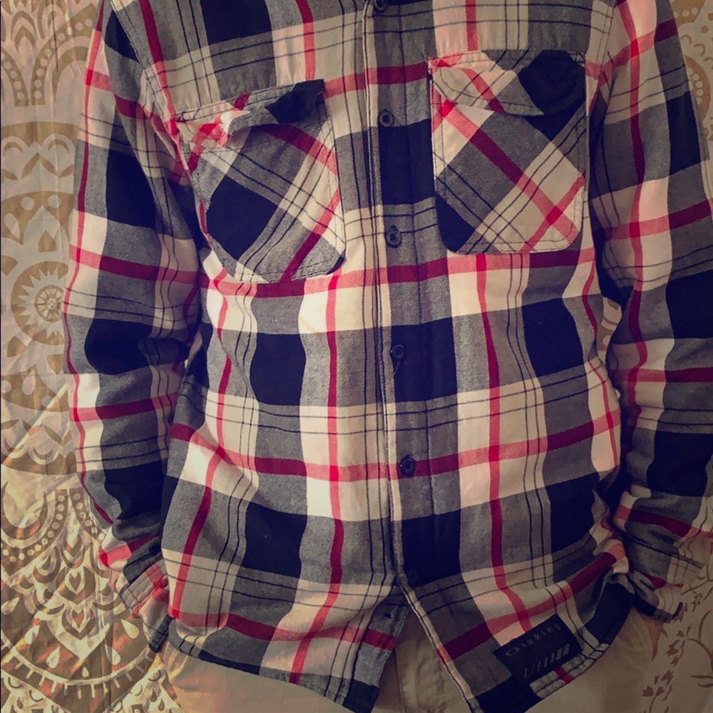 Spring ski flannel jacket